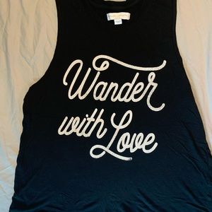 Spiritual Gangster Wander With Love Muscle Tank
